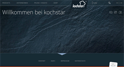Desktop Screenshot of kochstar.de